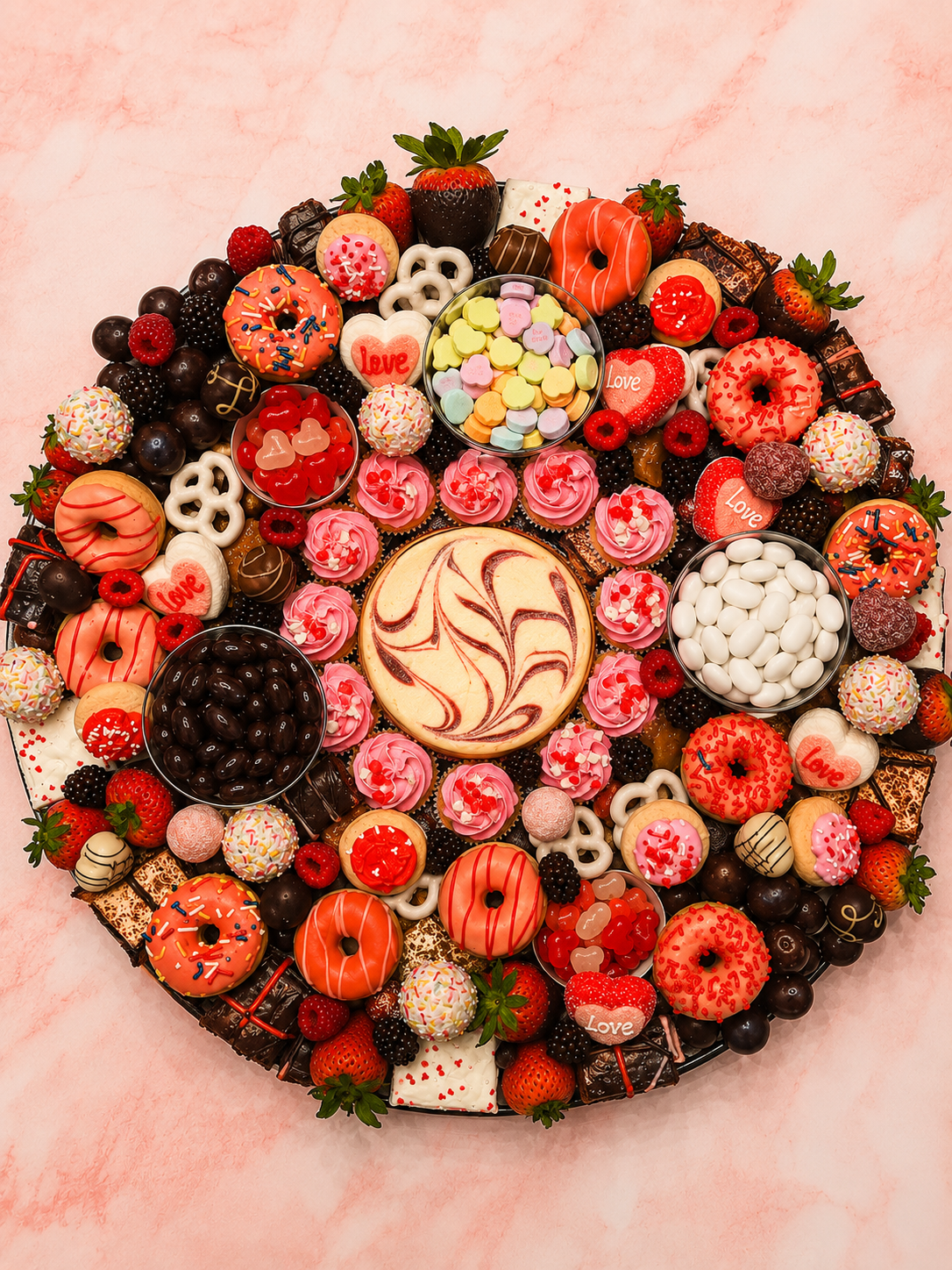dessert board